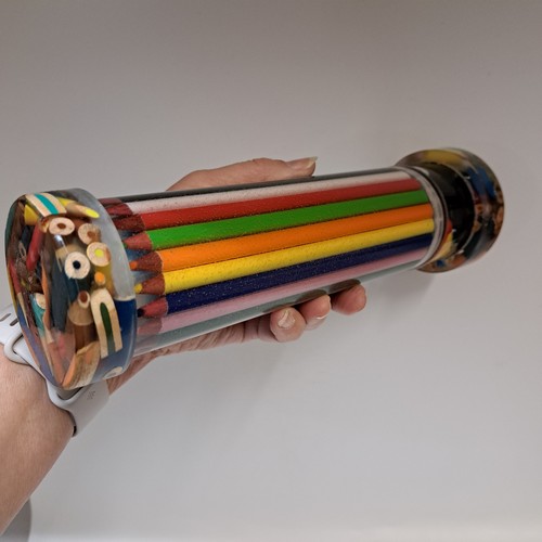 SC-124 Kaleidoscope, Colored Pencils $178 at Hunter Wolff Gallery